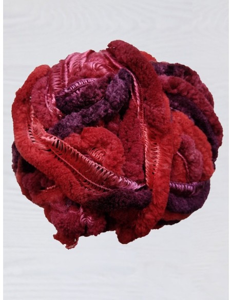 Pelote de fil à tricoter Laine Mélangée  30% Kid Mohair 37% Acrylique 33% Polyamide Poids : 25g Longueur : 238m Aiguilles : 2-2,