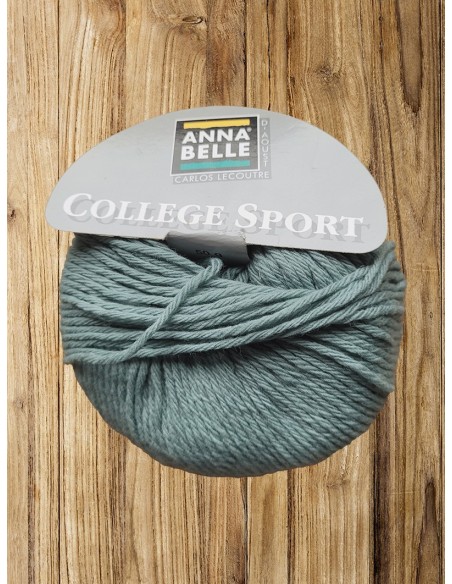 Collège Sport 426 - Pelote Vert Amande - 80% Laine