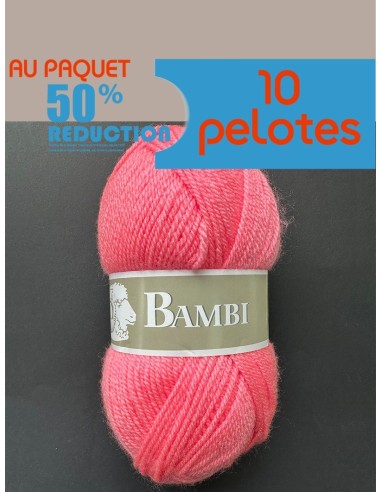 Bambi 790 - Pelote Rose Azalee