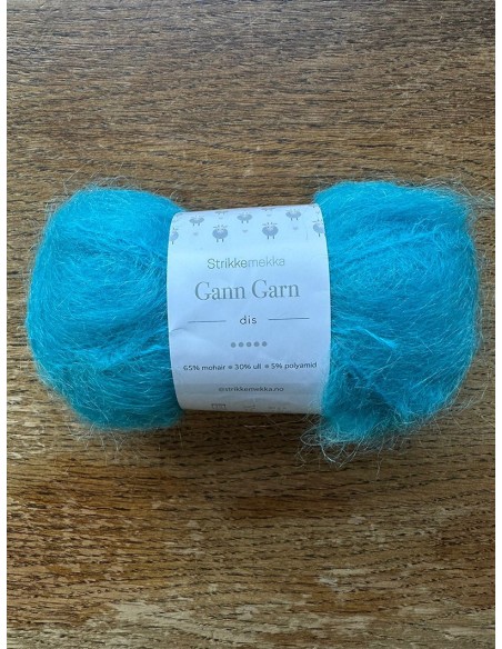 Mohair Gann Garn 233 - Pelote Turquoise