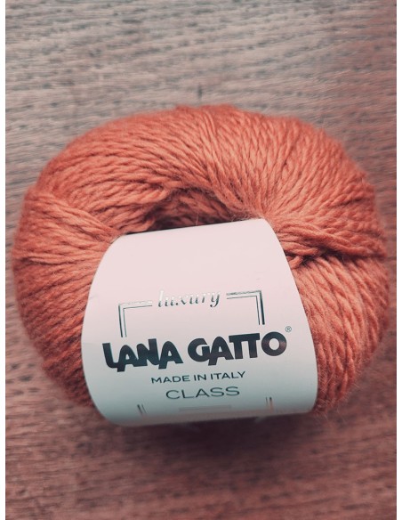Lana Gatto Class 14198 - Pelote Mérinos & Angora - Cannelle