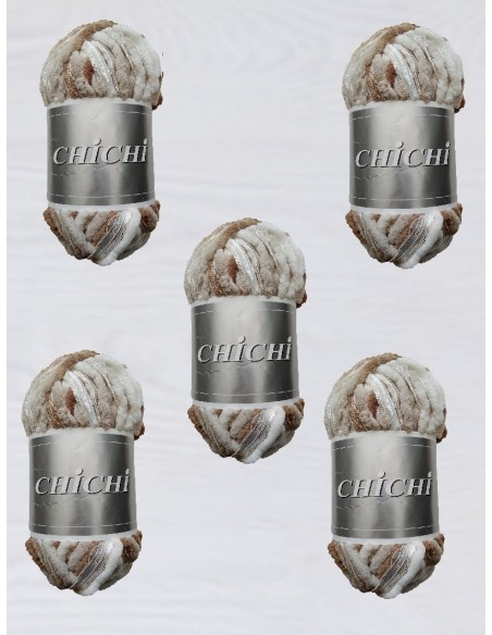 Chichi 200 - Pack 5 pelotes de 100g