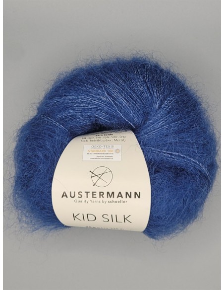 Kid Silk 37 - Pelote Kid Mohair & Soie - Jeans