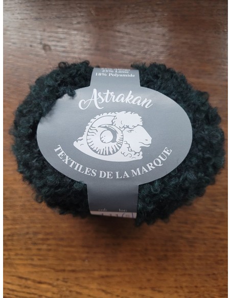 Astrakan 111 - Pelote Vert Foncé