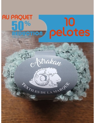 Astrakan 225 - Pelote Vert Jade