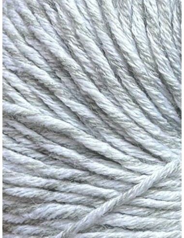 Pelote de fil à tricoter Laine Mélangée  50 % Laine Merinos 50% Acrylique Poids : 50g Longueur : 120m Aiguilles : 3,5-4