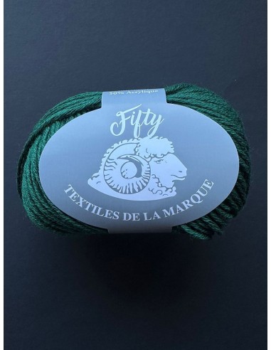 Pelote de fil à tricoter Laine Mélangée  50 % Laine Merinos 50% Acrylique Poids : 50g Longueur : 120m Aiguilles : 3,5-4
