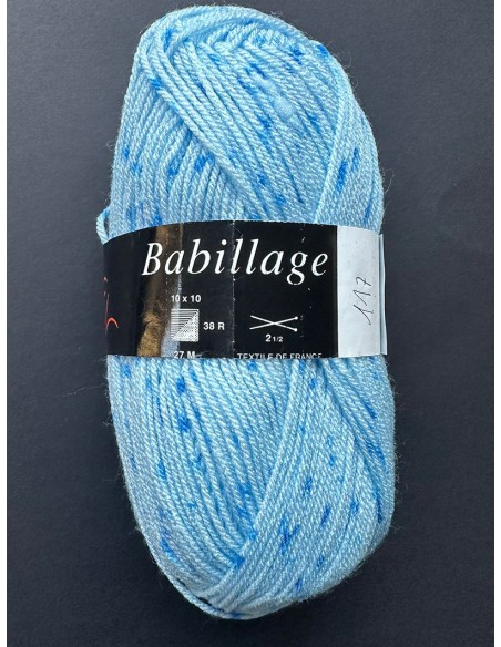 Babillage - Pelote 117 - 100% Acrylique - Ciel