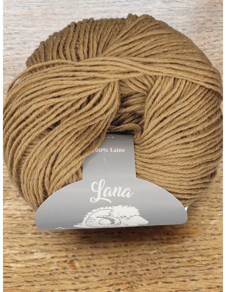 Pelote de fil à tricoter Laine Mélangée 30% Laine 70% Acrylique Poids : 100g Longueur : 300m Aiguilles : 3-4