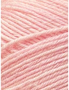 Laine Chaussettes 4491 - Pelote de 50g Rose Pâle 2