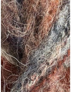 Pelote de fil à tricoter Laine Mélangée 30% Laine 70% Acrylique Poids : 100g Longueur : 300m Aiguilles : 3-4 2