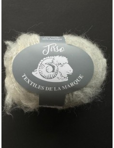 Pelote de fil à tricoter Laine Mélangée 30% Laine 70% Acrylique Poids : 100g Longueur : 300m Aiguilles : 3-4