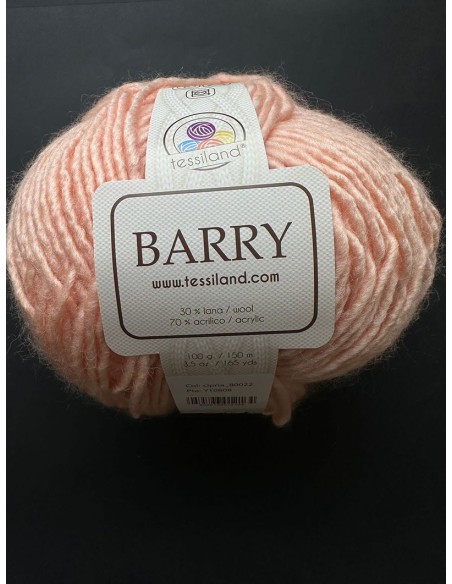 Pelote de fil à tricoter Laine Mélangée 30% Laine 70% Acrylique Poids : 100g Longueur : 300m Aiguilles : 3-4