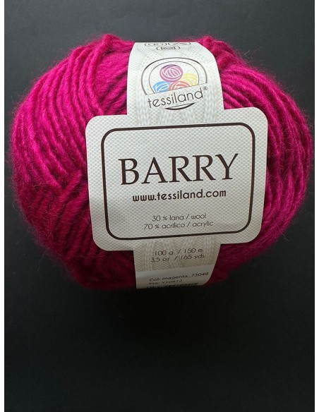 Pelote de fil à tricoter Laine Mélangée 30% Laine 70% Acrylique Poids : 100g Longueur : 300m Aiguilles : 3-4
