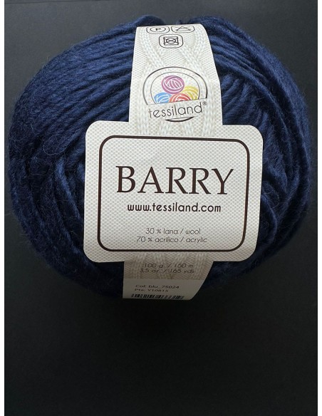 Pelote de fil à tricoter Laine Mélangée 30% Laine 70% Acrylique Poids : 100g Longueur : 300m Aiguilles : 3-4