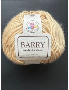 Pelote de fil à tricoter Laine Mélangée 30% Laine 70% Acrylique Poids : 100g Longueur : 300m Aiguilles : 3-4