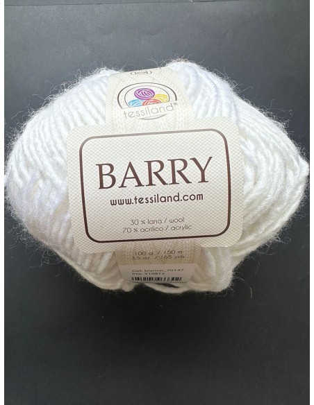 Pelote de fil à tricoter Laine Mélangée 30% Laine 70% Acrylique Poids : 100g Longueur : 300m Aiguilles : 3-4
