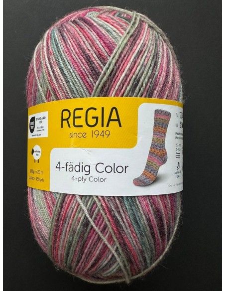 Laine Chaussettes 4076 - Pelote de 100g Multicolore