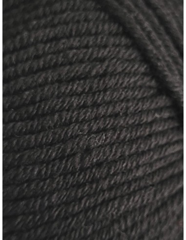 Kashwool 361 - Pelote 100% Laine Mérinos - Noire