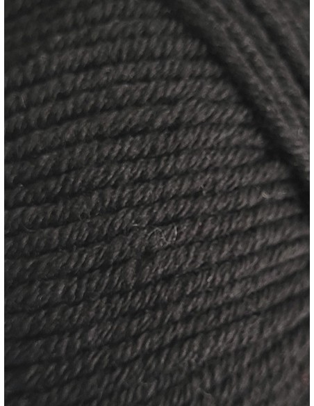 Kashwool 361 - Pelote 100% Laine Mérinos - Noire