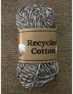 Recycled cotton - Pelote de Coton recyclé BEIGE Chiné