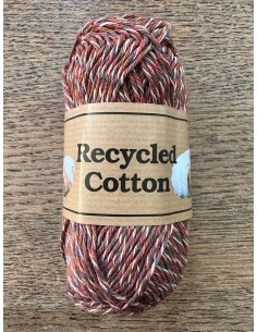 Recycled cotton - Pelote de Coton recyclé ROUILLE Chiné