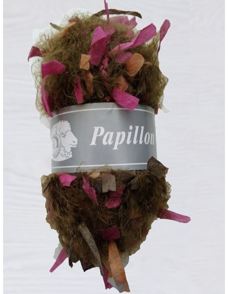 PAPILLON Pelote de fil à tricoter Polyamide 100% Polyamide Poids : 50g Longueur : 65m Aiguilles : 5-6