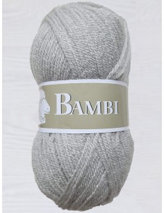 Bambi 564 - Pack de 10 Pelotes Gris clair 2