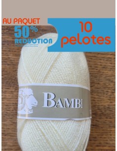 Bambi 11 - Pelote Bleu Marine Foncé. Pelote de fil à tricoter en fibres Acrylique 100% Acrylique de la qualité Bambi   Coloris B