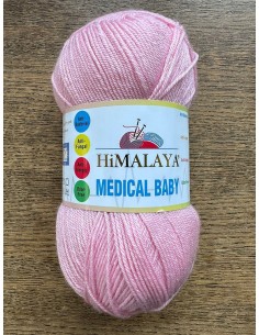 Medical Baby 240 - Pelote de 100g - Rose Layette