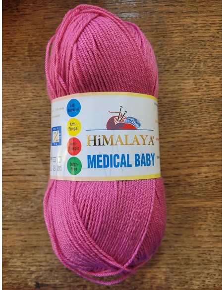 Medical Baby 243 - Pelote de 100g - Rose tyrien