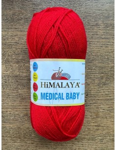 Medical Baby 233 - Pelote de 100g - Rouge