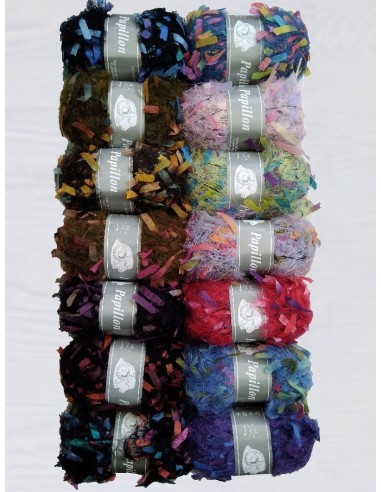 Pelote de fil à tricoter Polyester  100% Polyester Poids : 50g Longueur : 50m Aiguilles : 5,5-6