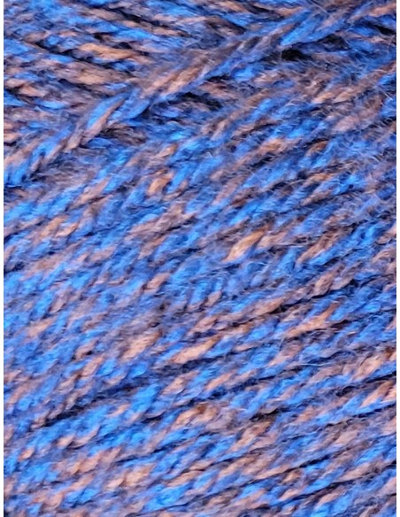 Everyday NEW TWEED 123 - Pelote 100g -Bleu/Rouille tweedé
