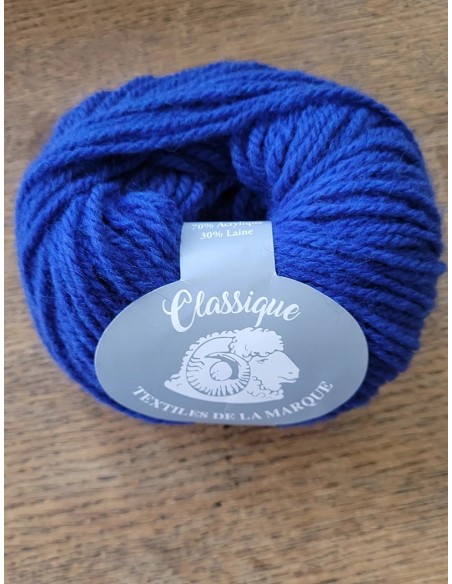 Classique 12 - Pelote Bleu roy