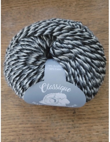 Classique 122 - Pelote Gris jaspé