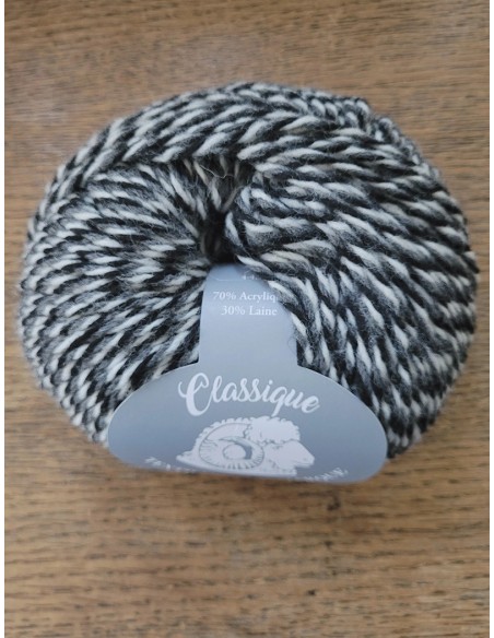 Classique 122 - Pelote Gris jaspé