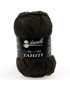 Tahiti 3601 - Pelote 100% Coton mercerisé - Marron foncé