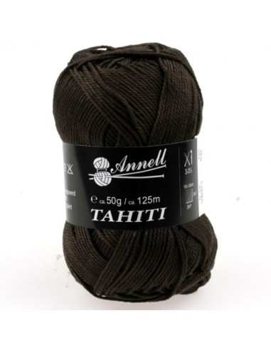 Tahiti 3601 - Pelote 100% Coton mercerisé - Marron foncé