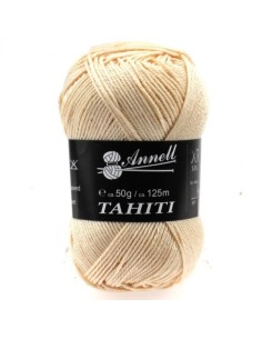 Tahiti 3661 - Pelote 100% Coton mercerisé - Crème