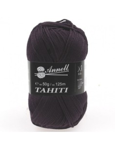 Tahiti 3602 - Pelote 100% Coton mercerisé - Prune