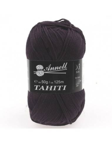 Tahiti 3602 - Pelote 100% Coton mercerisé - Prune