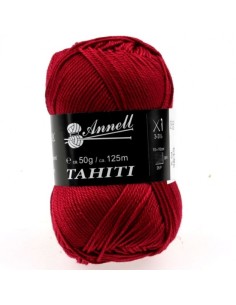 Tahiti 3610 - Pelote 100% Coton mercerisé - Bordeaux