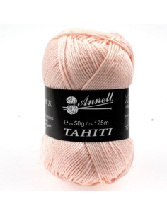Tahiti 3616 - Pelote 100% Coton mercerisé - Saumon clair