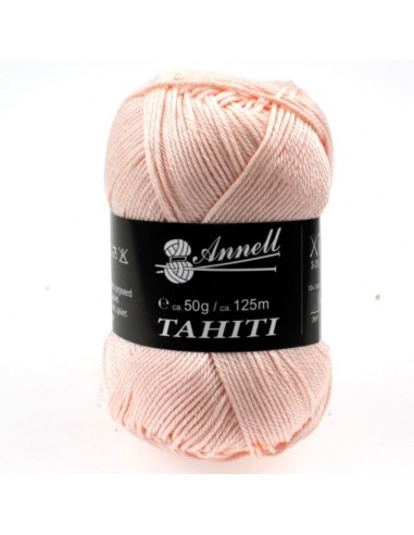 Tahiti 3616 - Pelote 100% Coton mercerisé - Saumon clair