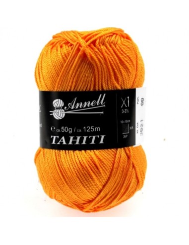 Tahiti 3621 - Pelote 100% Coton mercerisé - Or