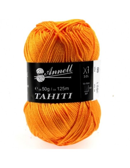 Tahiti 3621 - Pelote 100% Coton mercerisé - Or