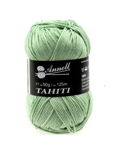Tahiti 3622 - Pelote 100% Coton mercerisé - Vert pâle