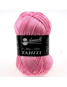 Tahiti 3633 - Pelote 100% Coton mercerisé - Rose