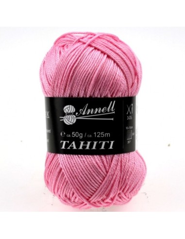 Tahiti 3633 - Pelote 100% Coton mercerisé - Rose
